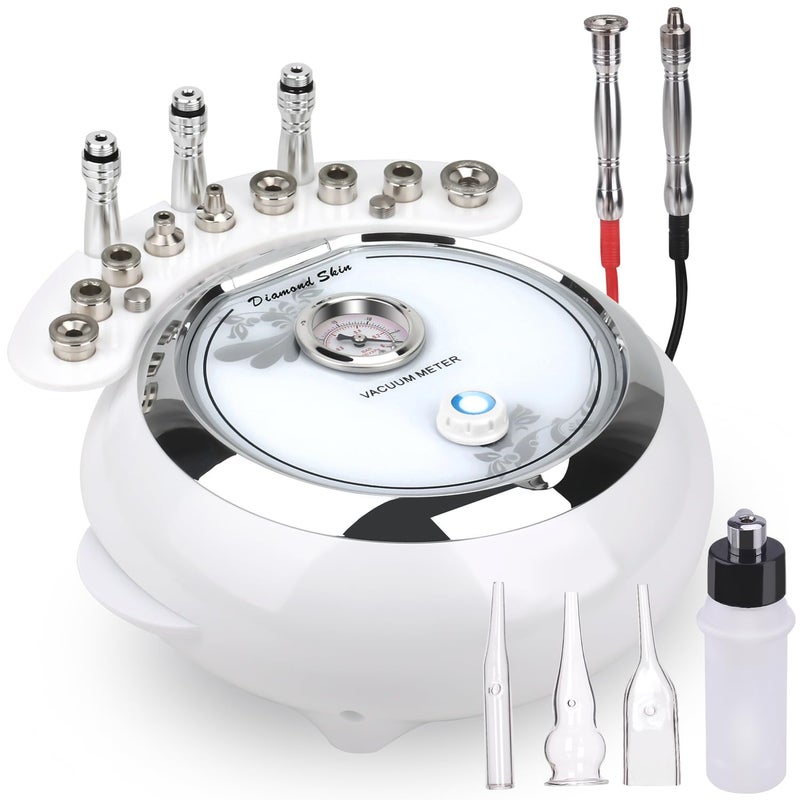 mcwdoit 【3-IN-1】Microdermabrasion Machine, 0-68cmHg Strong Suction Power, Professional Dermabrasion Facial Skin Care - Image 1